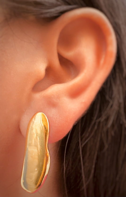 Aretes de Gota Dorados y Plateados - Heylola