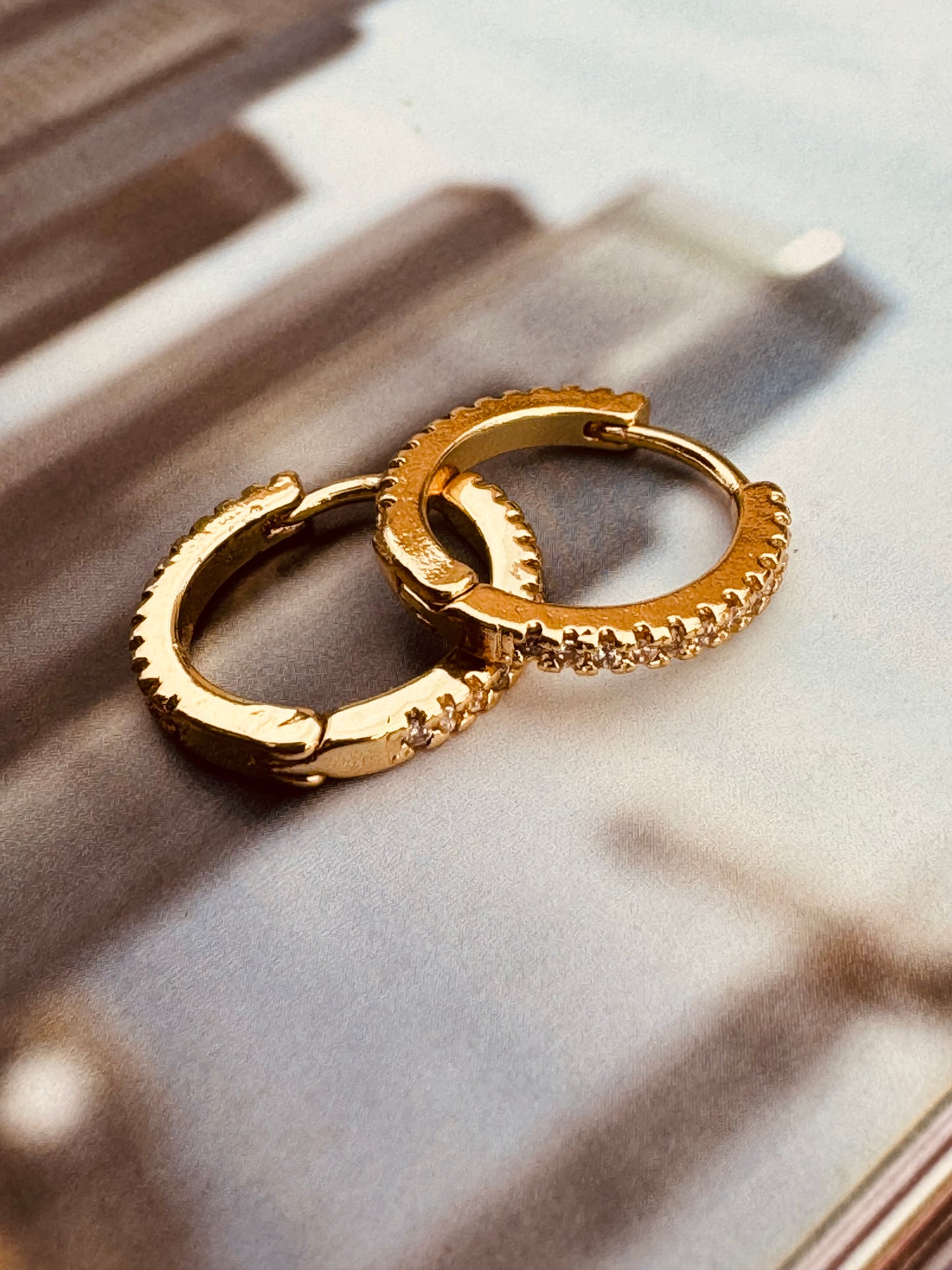 Arracadas con Detalles de Zirconias