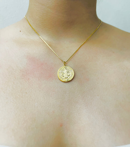 Collar Medalla de San Benito”