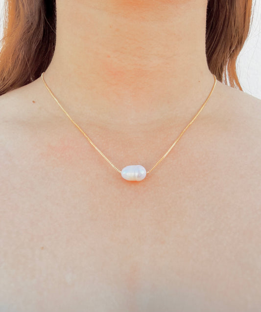 Collar con Perla Natural