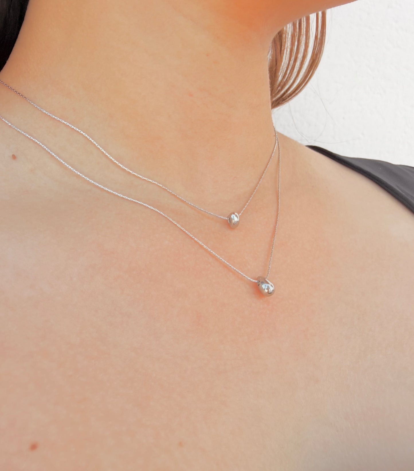 Collar Doble con Esferas