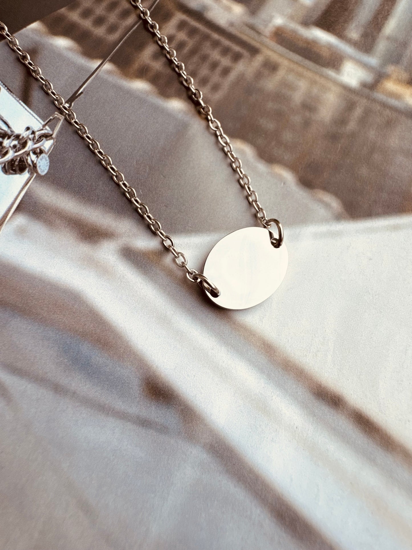 Collar Personalizable Medalla Horizontal