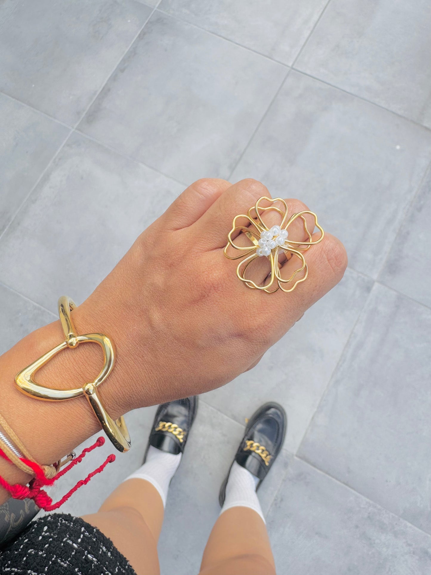 Anillo Flor de Luz ✨🌼