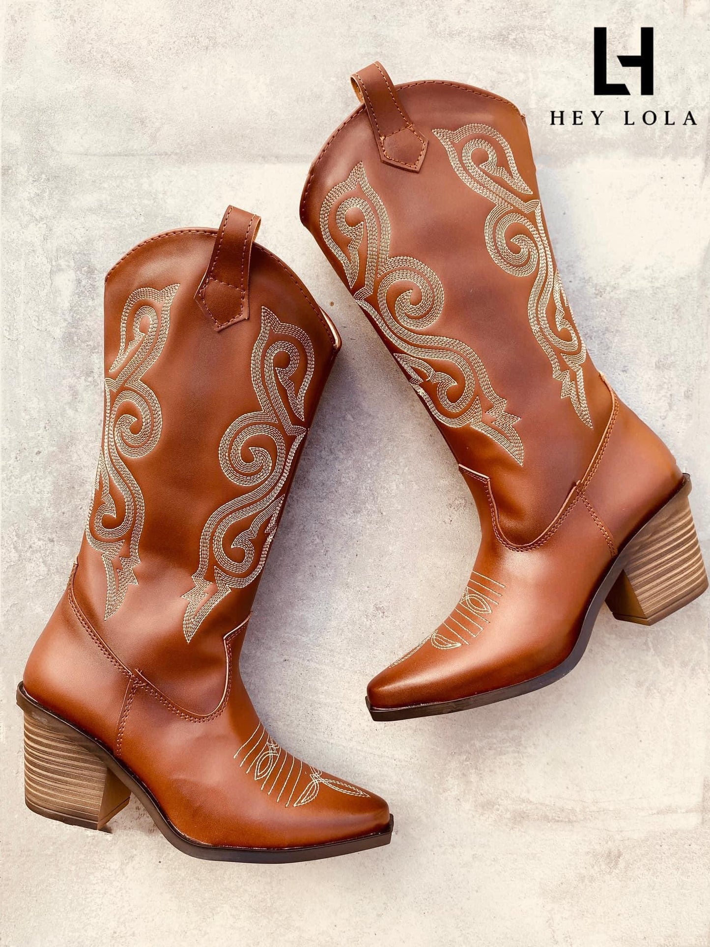 Bota Vaquera Marrón